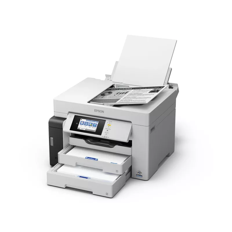 Multifunções Epson M15180 — impressão a jato de tinta monocromática, 4800x1200 DPI, digitalização a cores 1200x1200, A4, Wi‑Fi, Ethernet, duplex