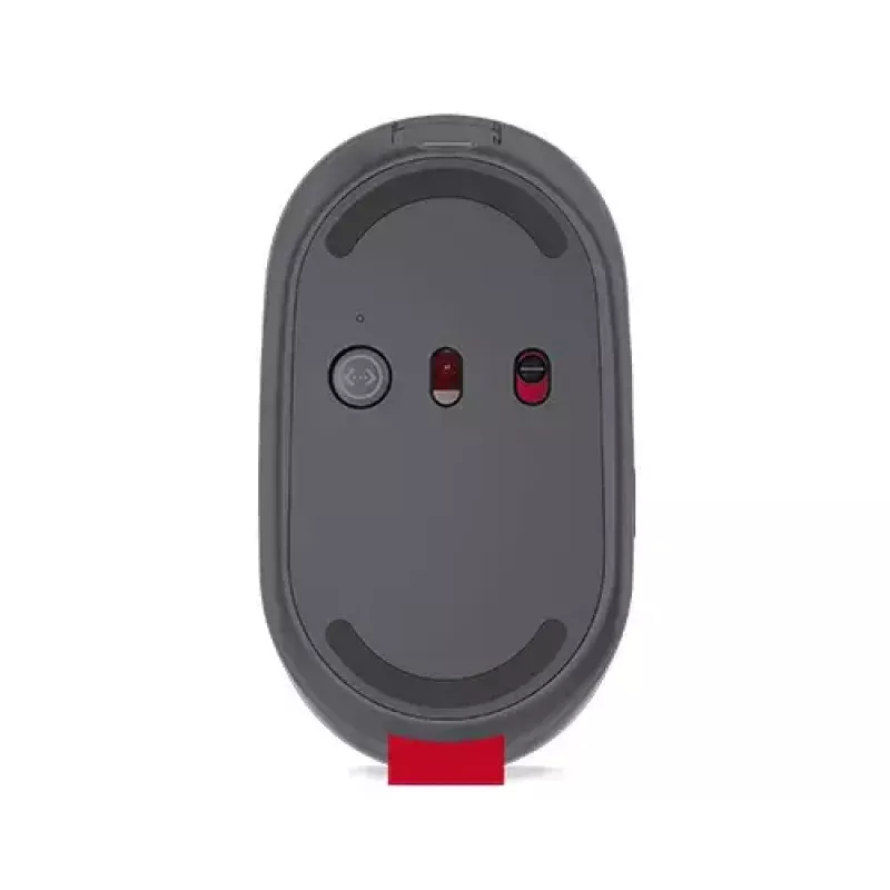 Rato sem fios Lenovo Go USB-C para escritório, ambidestro, RF sem fios, ótico, 2400 DPI