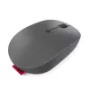 Rato sem fios Lenovo Go USB-C para escritório, ambidestro, RF sem fios, ótico, 2400 DPI