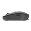 Rato sem fios Lenovo Go USB-C para escritório, ambidestro, RF sem fios, ótico, 2400 DPI