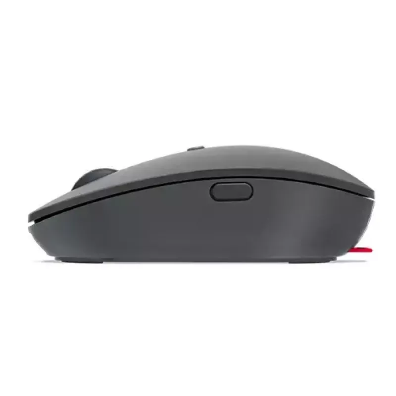 Rato sem fios Lenovo Go USB-C para escritório, ambidestro, RF sem fios, ótico, 2400 DPI