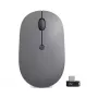 Rato sem fios Lenovo Go USB-C para escritório, ambidestro, RF sem fios, ótico, 2400 DPI