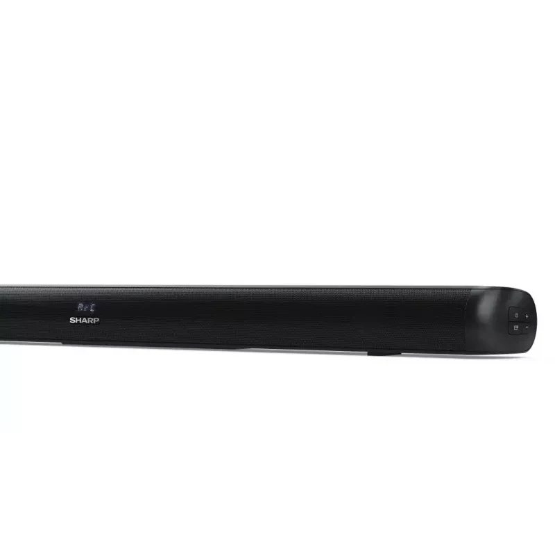Barra de som Sharp HT-SB147 coluna preta 2.0 canais 150 W