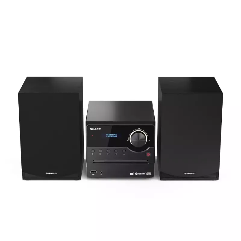 Micro-sistema de áudio Sharp XL-B517D 45 W preto