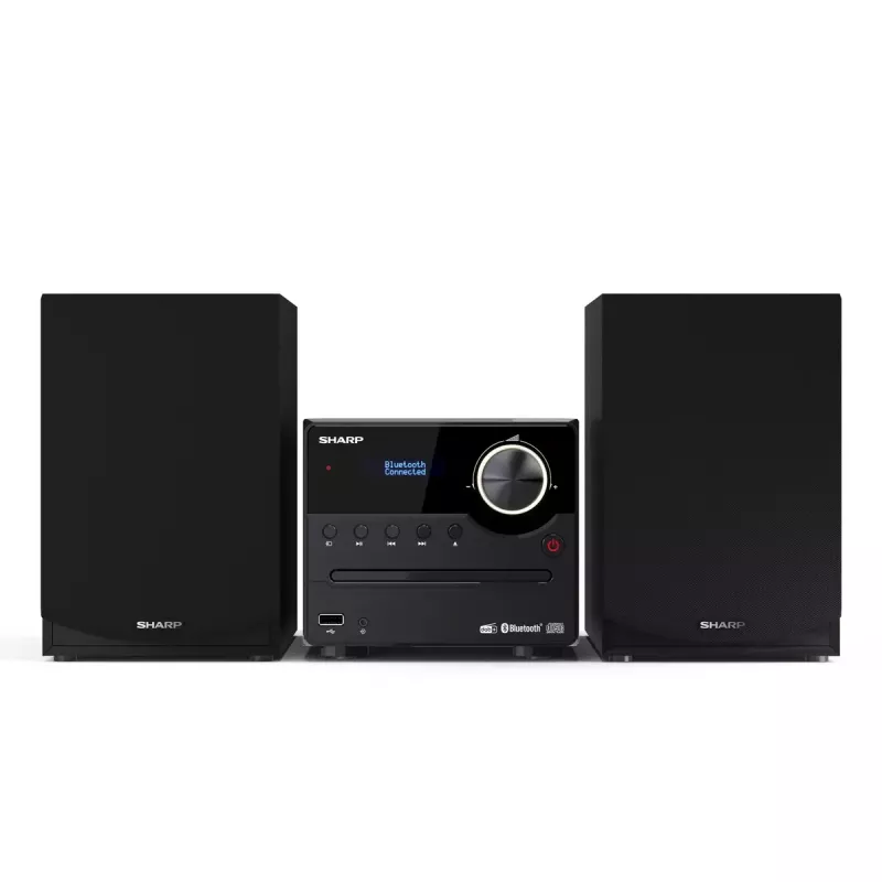 Micro-sistema de áudio Sharp XL-B517D 45 W preto