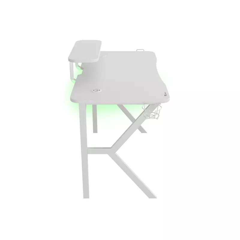 Genesis Holm 320 RGB secretária gaming, branca