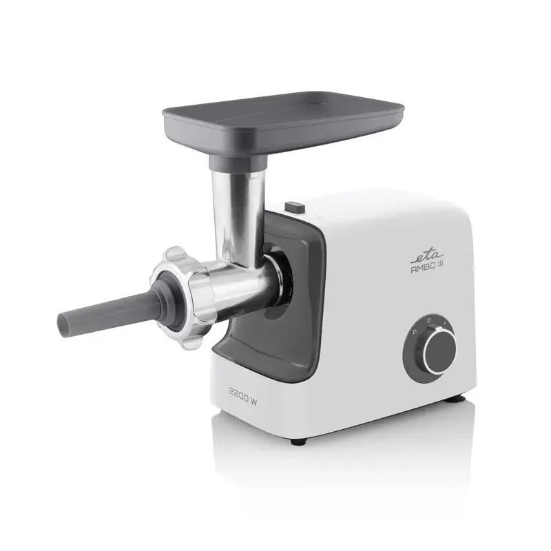 Picadora de carne ETA ETA507590000, 2200 W, 2,3 kg/min, cinzento/branco