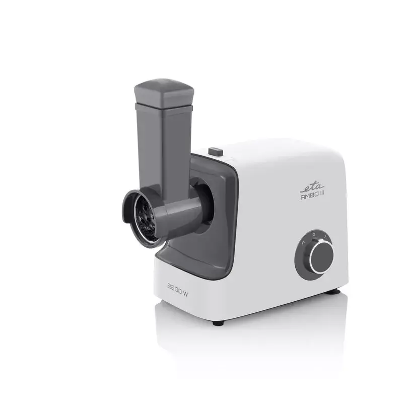 Picadora de carne ETA ETA507590000, 2200 W, 2,3 kg/min, cinzento/branco