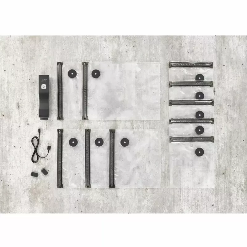 Máquina de vácuo Caso Vacu One Touch Preto 01301 Design compacto