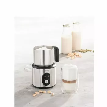 Espumador de leite Caso Crema & Choco 500 W 0,35 l – espumador de leite elétrico para espuma quente e fria