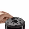 Espumador de leite Caso 1665 Espumador de leite automático Preto Aço inoxidável