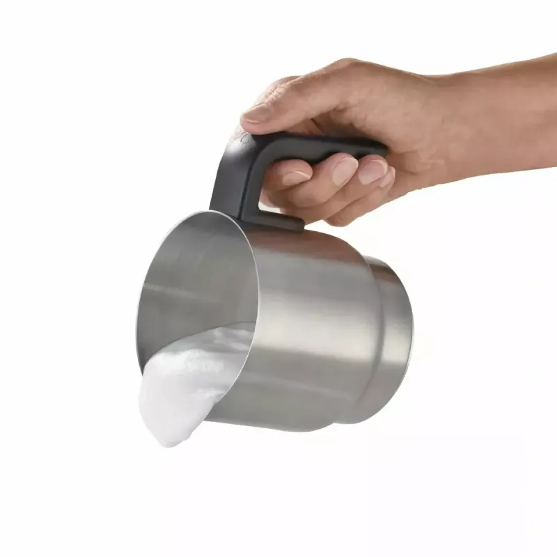 Espumador de leite Caso 1665 Espumador de leite automático Preto Aço inoxidável