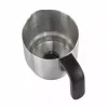 Espumador de leite Caso 1665 Espumador de leite automático Preto Aço inoxidável