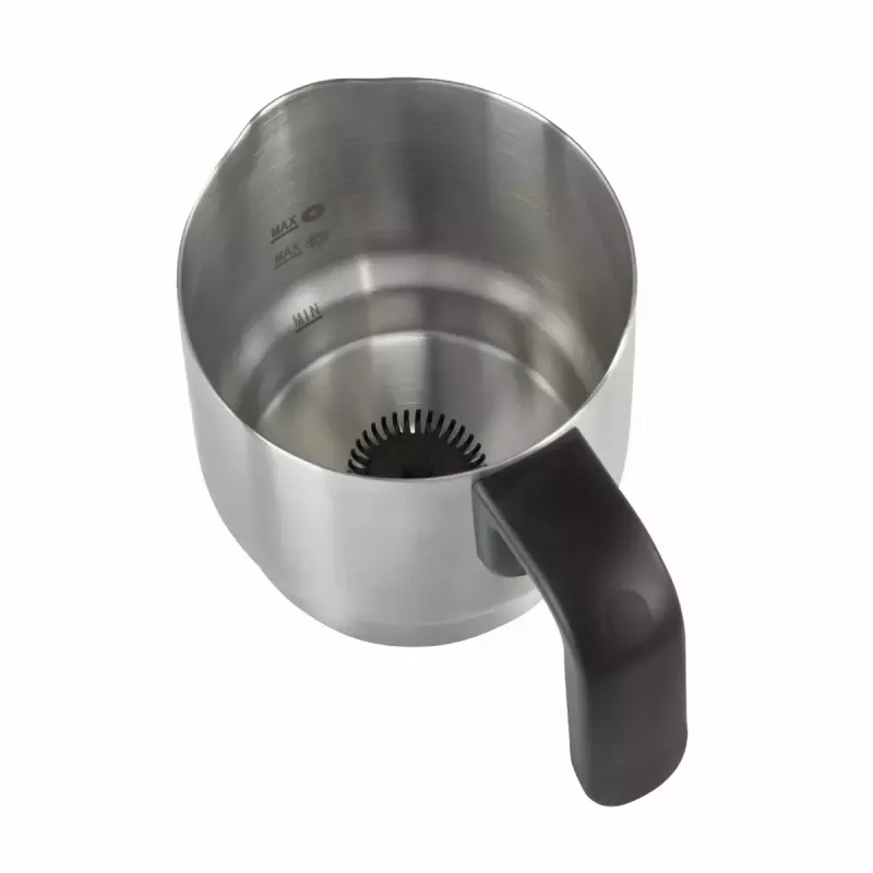 Espumador de leite Caso 1665 Espumador de leite automático Preto Aço inoxidável