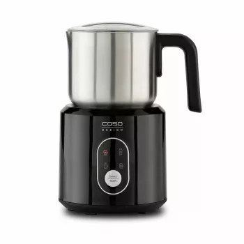 Espumador de leite Caso 1665 Espumador de leite automático Preto Aço inoxidável