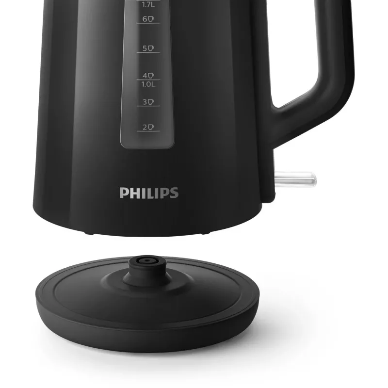 Philips Série 3000 Series 3000 HD9318/20 Chaleira elétrica de plástico, 1,7 L, 2200 W, plástico, indicador de nível de água
