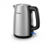 Philips Viva Collection HD9351/90 Chaleira elétrica, 1,7 L, 2020 W, metal, indicador de nível de água, sem fios, filtro