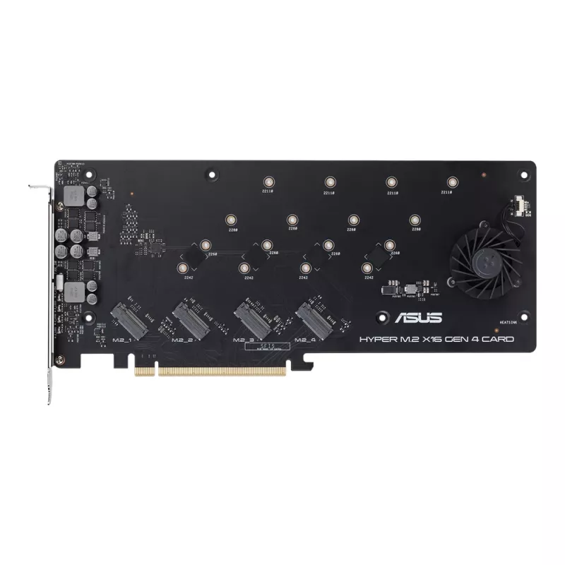 ASUS Hyper M.2 x16 Gen 4 Placas/adaptadores de interface Interno