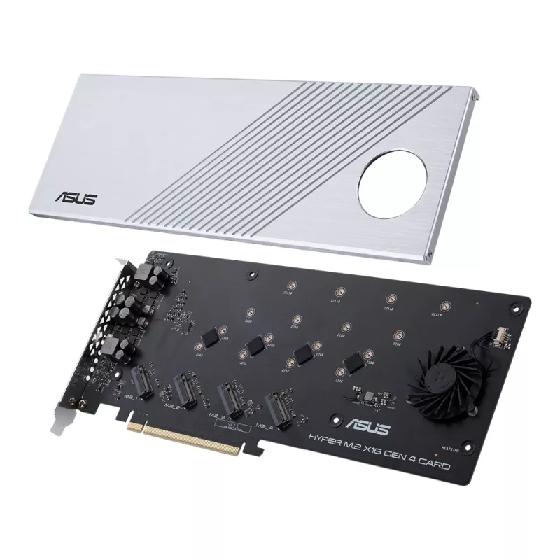 ASUS Hyper M.2 x16 Gen 4 Placas/adaptadores de interface Interno