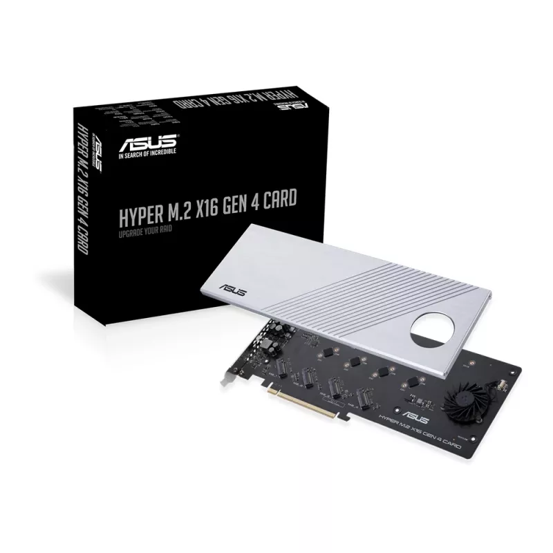 ASUS Hyper M.2 x16 Gen 4 Placas/adaptadores de interface Interno