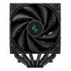 Arrefecedor de CPU DeepCool AK620 12 cm, duas ventoinhas de 120 mm, 6 heatpipes, TDP 260 W, PWM, FDB, altura 160 mm, preto