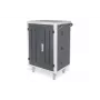 Carrinho de carregamento DIGITUS 30 lugares, 15,6 polegadas, preto 1100 x 700 x 650 mm, incl. USB, PDU, ventoinha