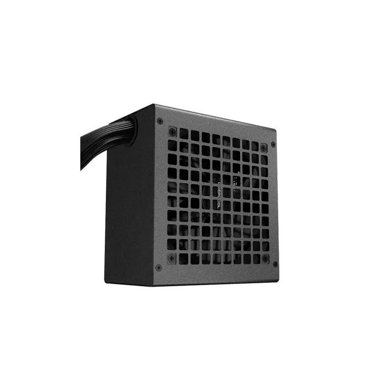 Fonte de alimentação DeepCool PF600 600 W, ATX 2.4, 80 PLUS, 48 A em +12V, ventoinha de 120 mm, não modular