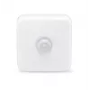 WiZ 929002422302 sensor de movimento WiFi sem fios, 3–15 m, de parede, para interior, branco