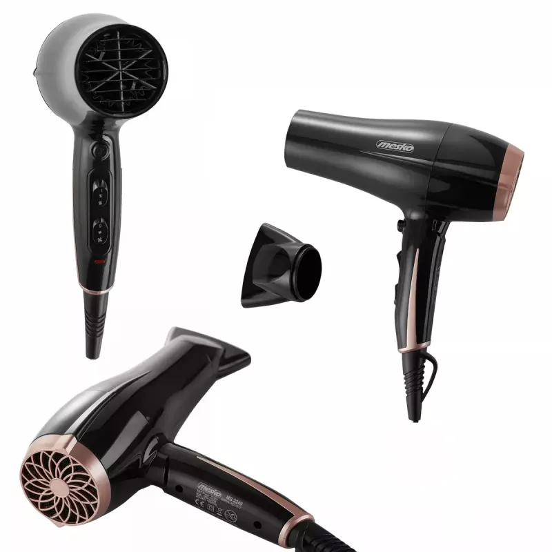 Secador de cabelo Mesko MS 2249 2000 W preto/rosa