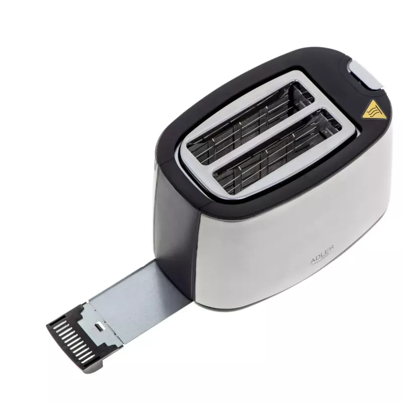 Adler AD 3214 torradeira, 2 ranhuras, aço inoxidável, 750 W