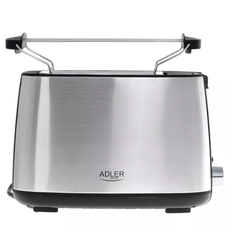 Adler AD 3214 torradeira, 2 ranhuras, aço inoxidável, 750 W