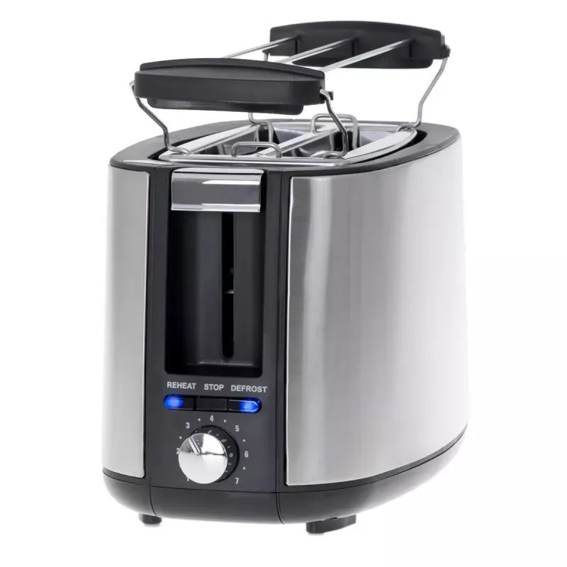 Adler AD 3214 torradeira, 2 ranhuras, aço inoxidável, 750 W