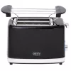 Torradeira Camry Premium CR 3218 2 fatias 900 W preto prateado