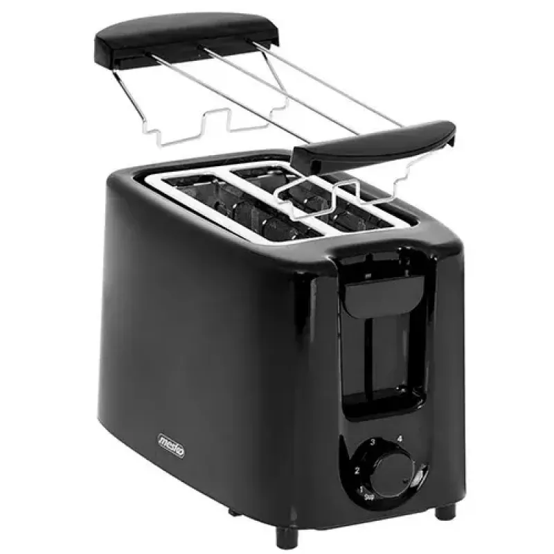 Torradeira Mesko Home MS 3220 2 fatias 900 W preta