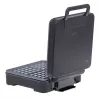 Máquina de waffles Adler AD 3049, 4 waffles quadrados, antiaderente, 1800 W, preta