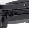 Grelhador de contacto Adler AD 3052 retangular aço/preto, 1200 W, superfície grelhada, tampa com fecho