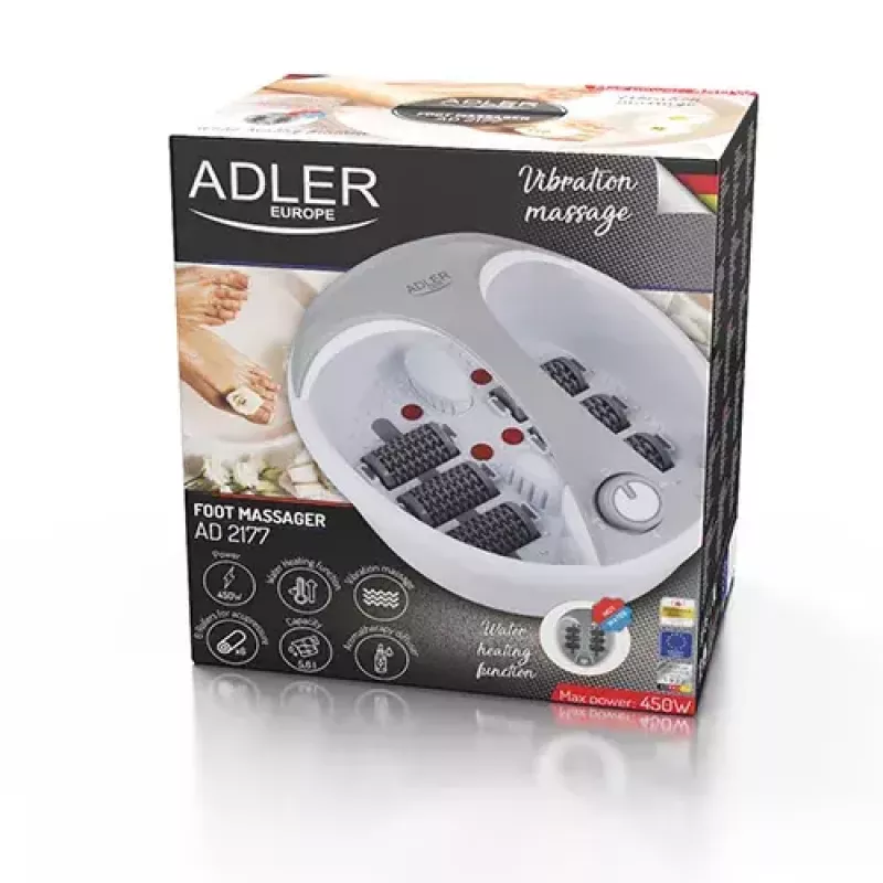 Adler AD 2177 massajador de pés, 450 W