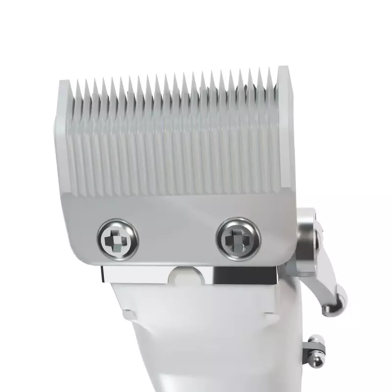 Máquina de cortar cabelo Adler AD 2831 prateada aço inoxidável em V 1 mm
