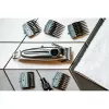 Máquina de cortar cabelo Adler AD 2831 prateada aço inoxidável em V 1 mm