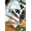 Máquina de cortar cabelo Adler AD 2831 prateada aço inoxidável em V 1 mm
