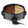 Frigideira multifunções Tristar PZ-9135 XL redonda preta aço 1500W