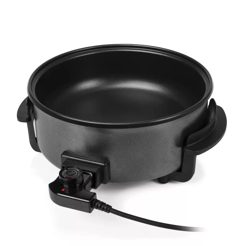 Frigideira multifunções Tristar PZ-9135 XL redonda preta aço 1500W