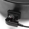Frigideira multifunções Tristar PZ-9135 XL redonda preta aço 1500W