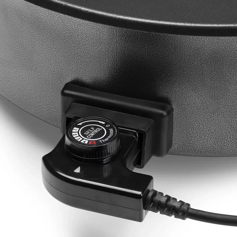 Frigideira multifunções Tristar PZ-9135 XL redonda preta aço 1500W