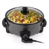 Frigideira multifunções Tristar PZ-9135 XL redonda preta aço 1500W