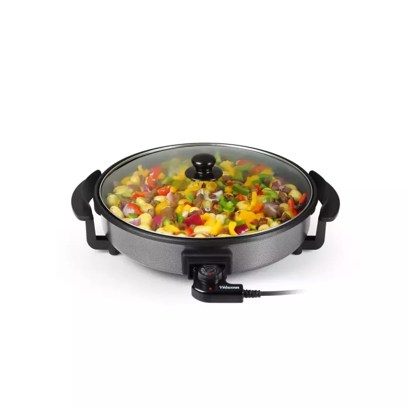 Frigideira de grelhar Tristar PZ-2964 multifunções redonda preta 40 cm