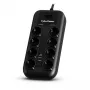 Proteção contra sobretensões CyberPower P0820SUF0-DE preto 8 saídas AC 200 - 250 V 1,8 m