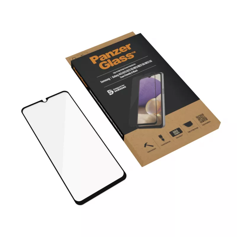 Película de proteção de ecrã PanzerGlass ® para Samsung Galaxy A13 | A23 | A23 5G | M13 | M23 5G | M33 5G