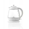 Chaleira elétrica Eta Crystal 1,7 L 2200 W transparente branca