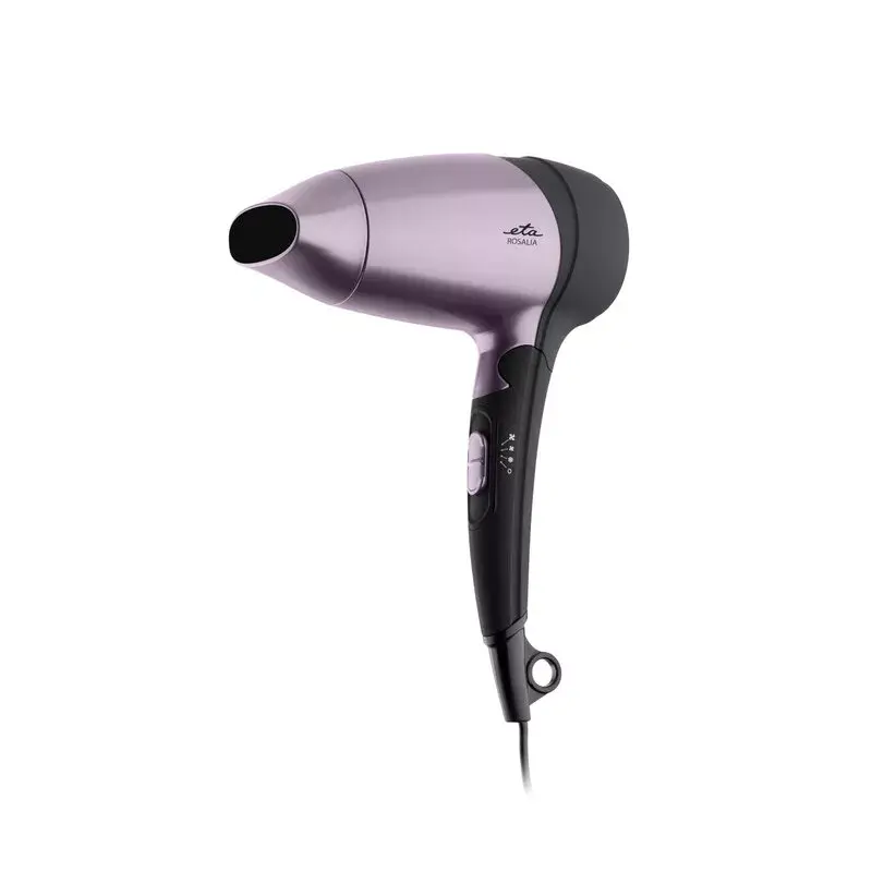 Secador de cabelo Eta Rosalia 1200 W preto roxo